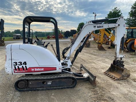 Used Bobcat 334 Excavator for sale 